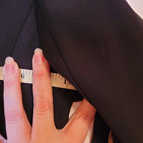 Calvin Klein womens classic black two button blazer size 12 petite - Picture 7 of 8
